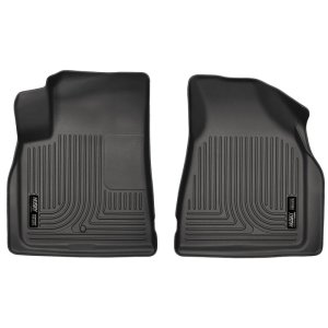 Chevrolet Traverse Floor Mats - Front - Husky Liners - Weatherbeater - Black - `09-`14 Chevrolet Traverse Floor Mats - Front - Husky Liners - Weatherbeater - Black - `09-`14